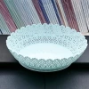 I1342 615 Oval fruit basket, plastic fruit plate, candy plate, home living room, dried fruit plate, daily necessities details Picture